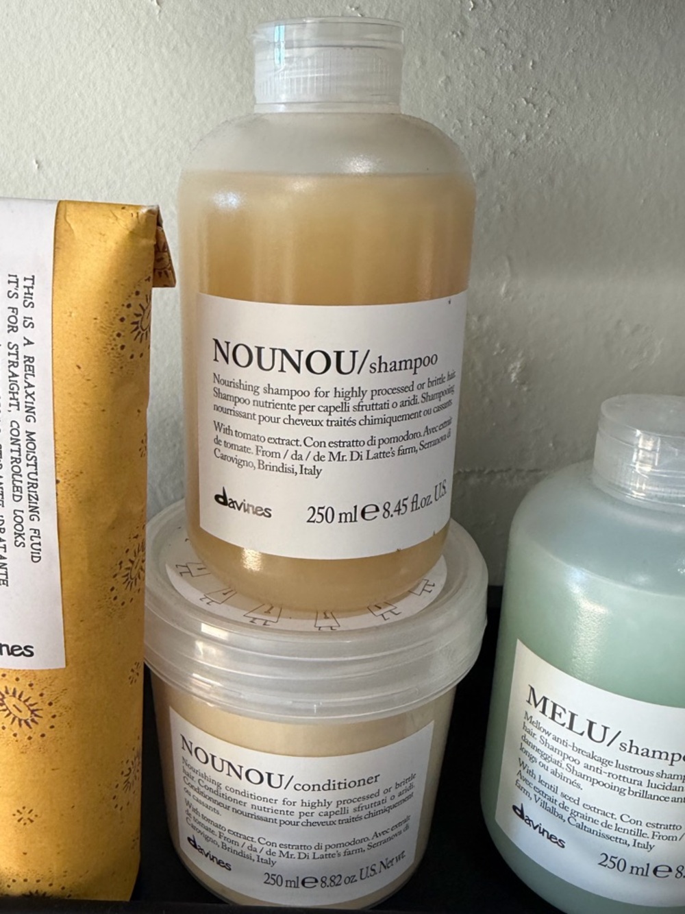 Davines Nounou Shampoo & Conditioner Set